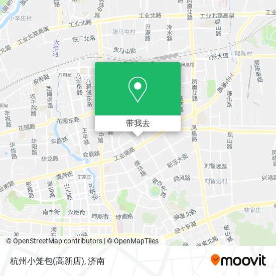 杭州小笼包(高新店)地图