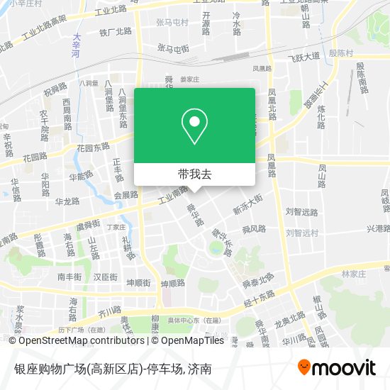 银座购物广场(高新区店)-停车场地图