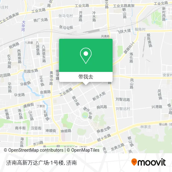 济南高新万达广场-1号楼地图