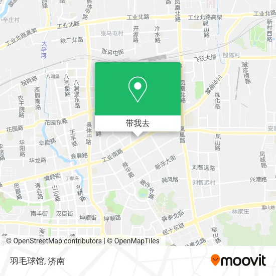 羽毛球馆地图