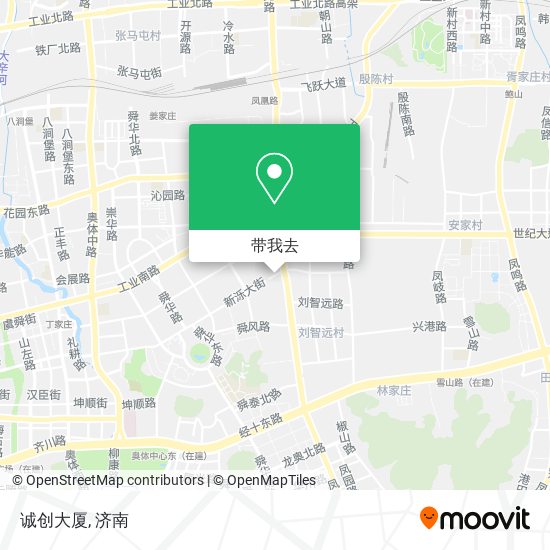 诚创大厦地图