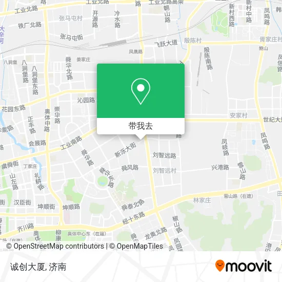 诚创大厦地图