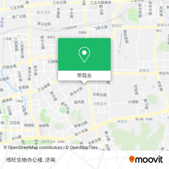 维旺生物办公楼地图