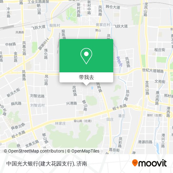 中国光大银行(建大花园支行)地图