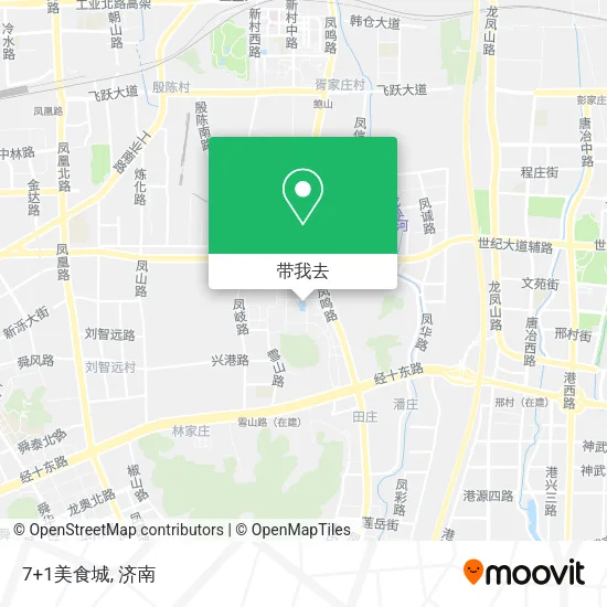 7+1美食城地图