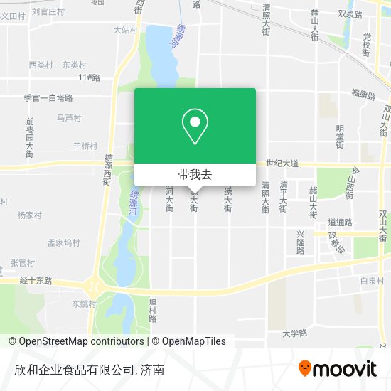 欣和企业食品有限公司地图