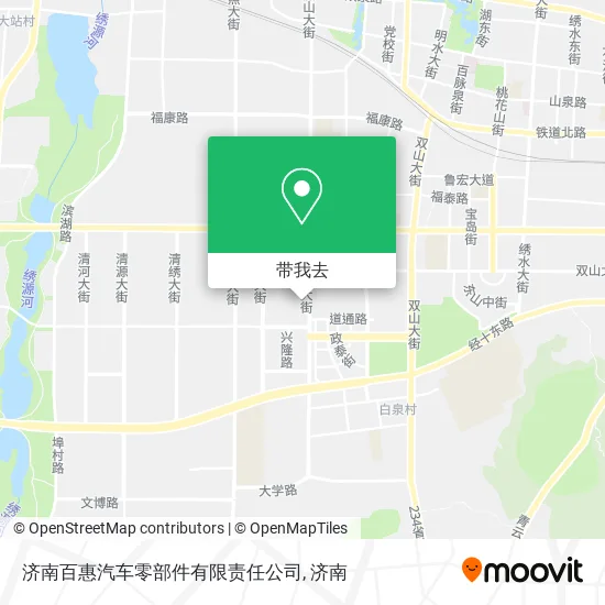 济南百惠汽车零部件有限责任公司地图