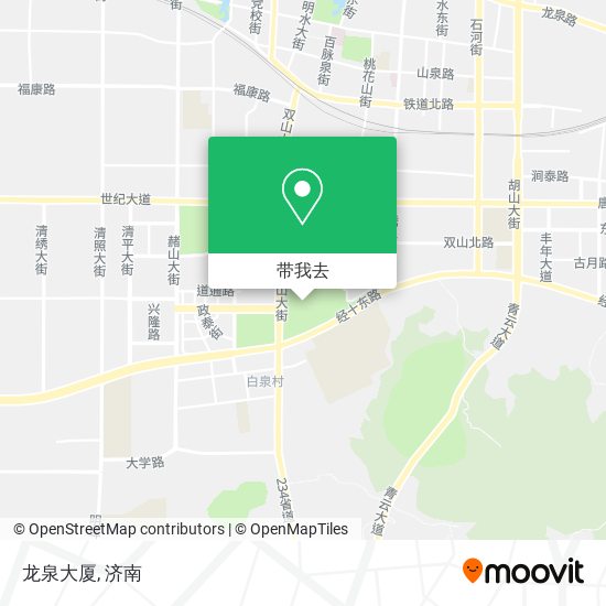 龙泉大厦地图