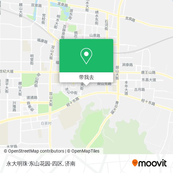 永大明珠·东山花园-四区地图