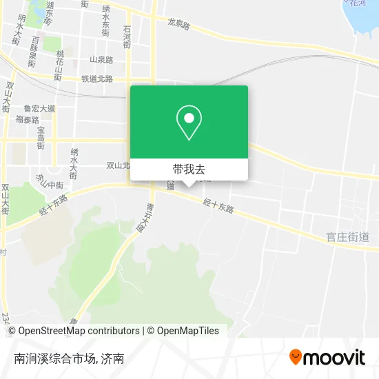 南涧溪综合市场地图