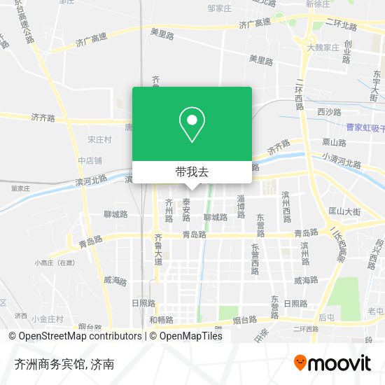 齐洲商务宾馆地图