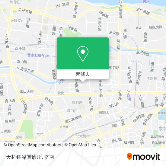 天桥钰泽堂诊所地图