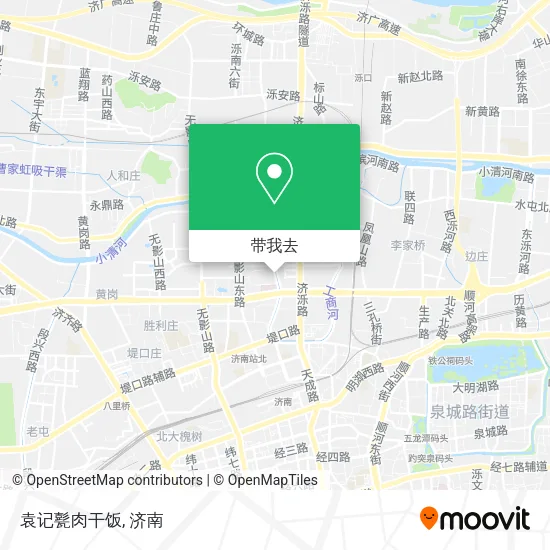 袁记甏肉干饭地图