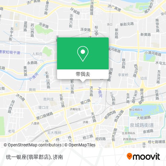 统一银座(翡翠郡店)地图