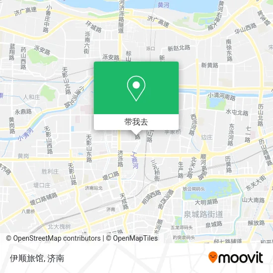 伊顺旅馆地图