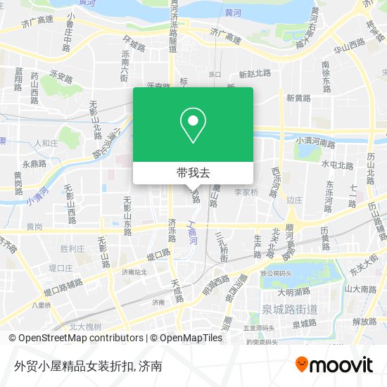 外贸小屋精品女装折扣地图