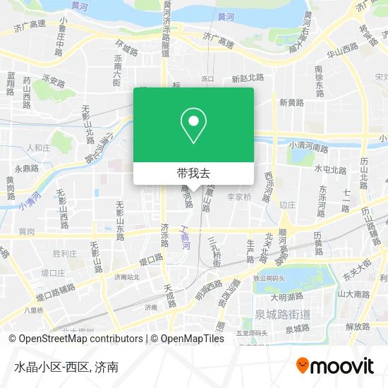 水晶小区-西区地图