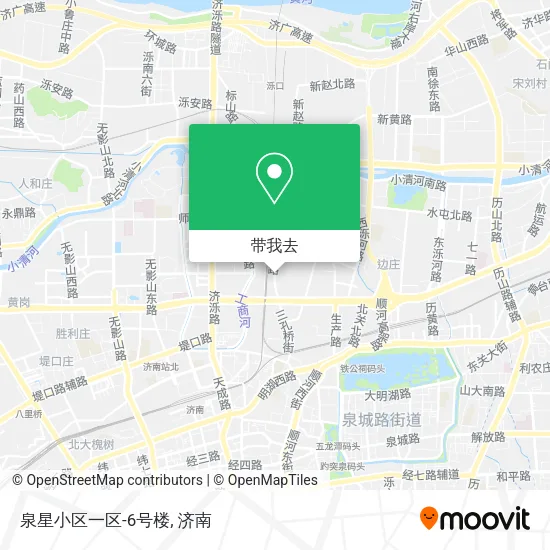 泉星小区一区-6号楼地图