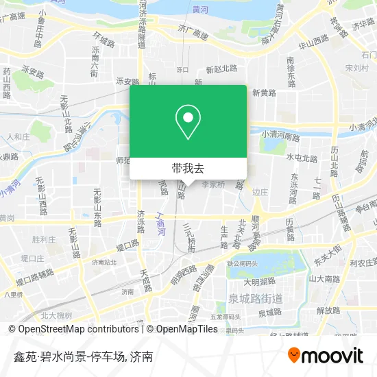 鑫苑·碧水尚景-停车场地图