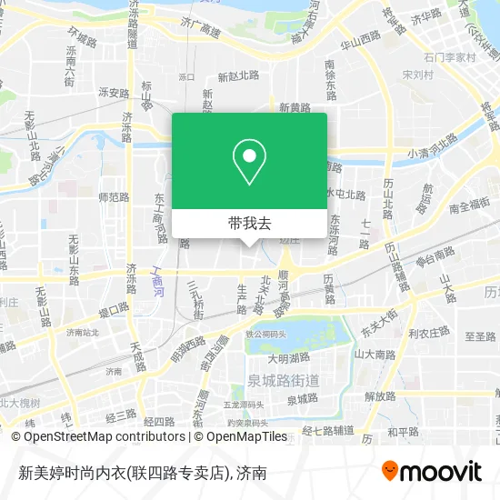 新美婷时尚内衣(联四路专卖店)地图