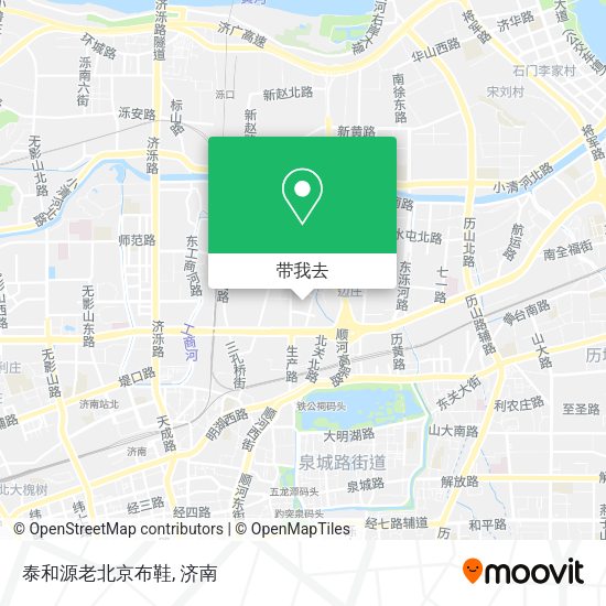 泰和源老北京布鞋地图