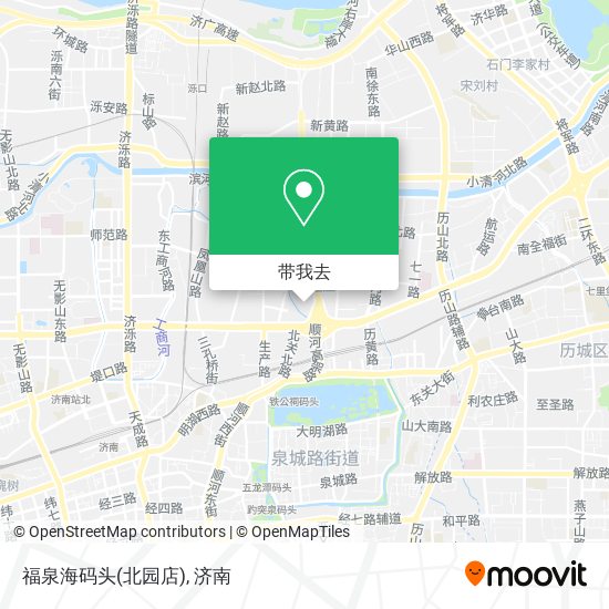 福泉海码头(北园店)地图