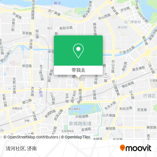 清河社区地图