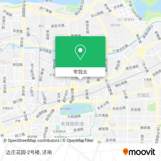 边庄花园-2号楼地图