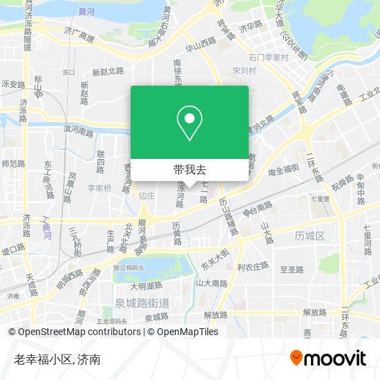 老幸福小区地图
