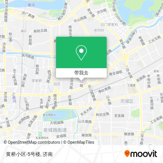 黄桥小区-5号楼地图