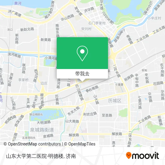 山东大学第二医院-明德楼地图