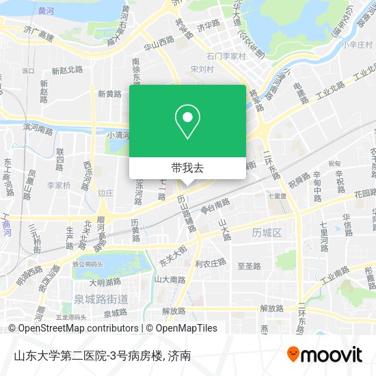 山东大学第二医院-3号病房楼地图