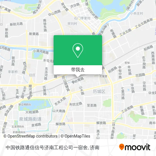 中国铁路通信信号济南工程公司一宿舍地图