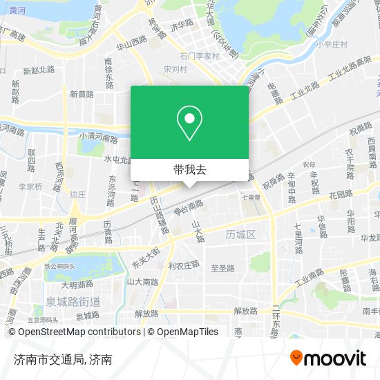 济南市交通局地图
