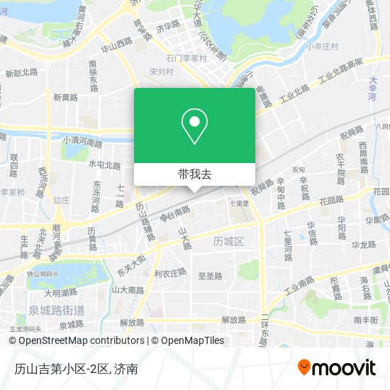 历山吉第小区-2区地图