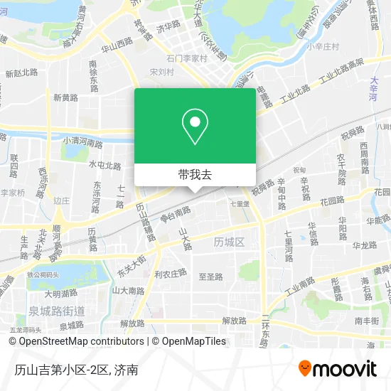 历山吉第小区-2区地图