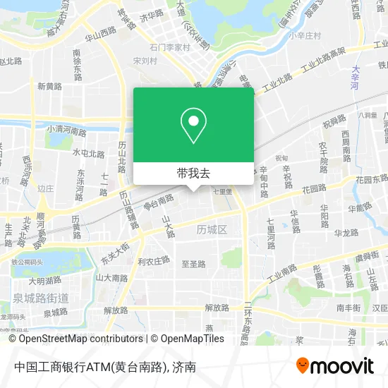 中国工商银行ATM(黄台南路)地图