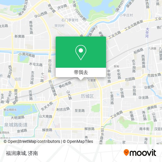 福润康城地图