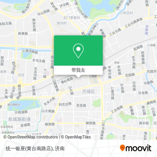 统一银座(黄台南路店)地图
