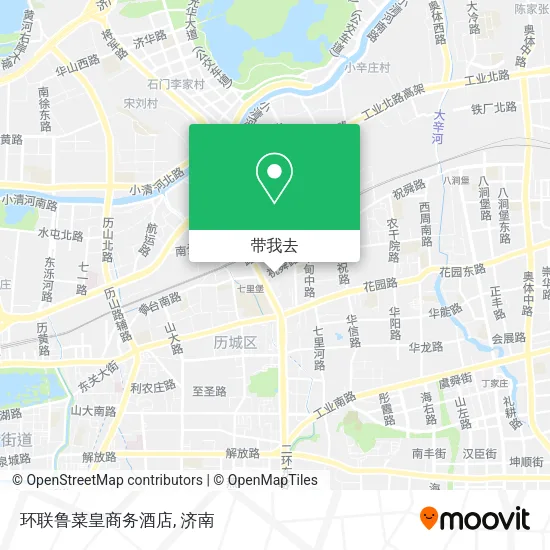环联鲁菜皇商务酒店地图