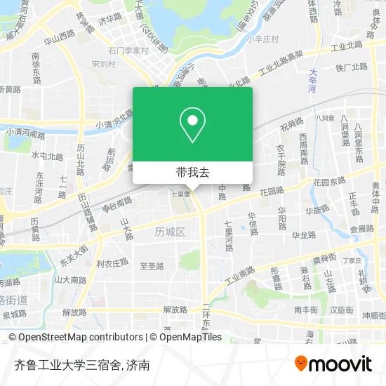齐鲁工业大学三宿舍地图