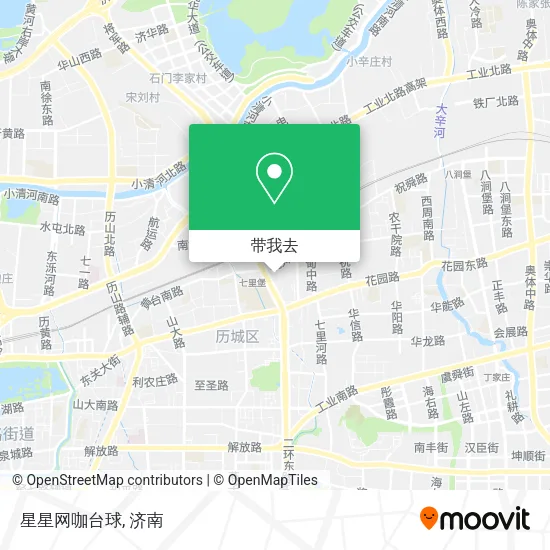 星星网咖台球地图