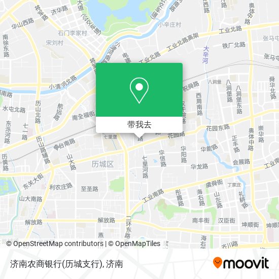 济南农商银行(历城支行)地图