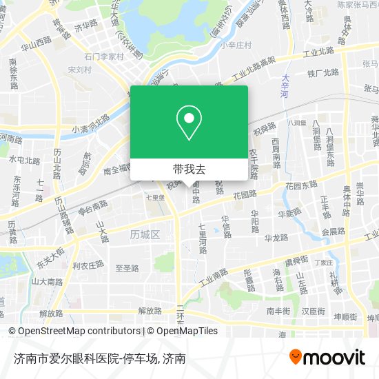 济南市爱尔眼科医院-停车场地图