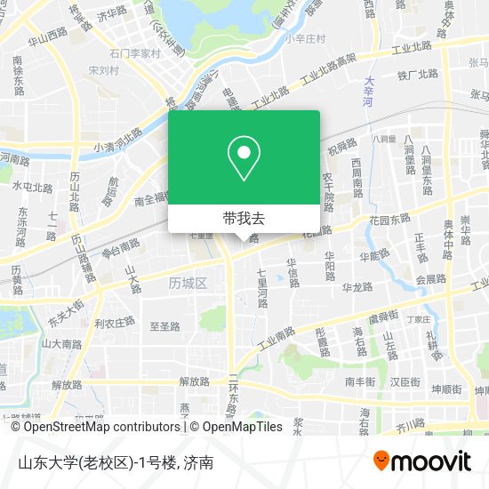 山东大学(老校区)-1号楼地图
