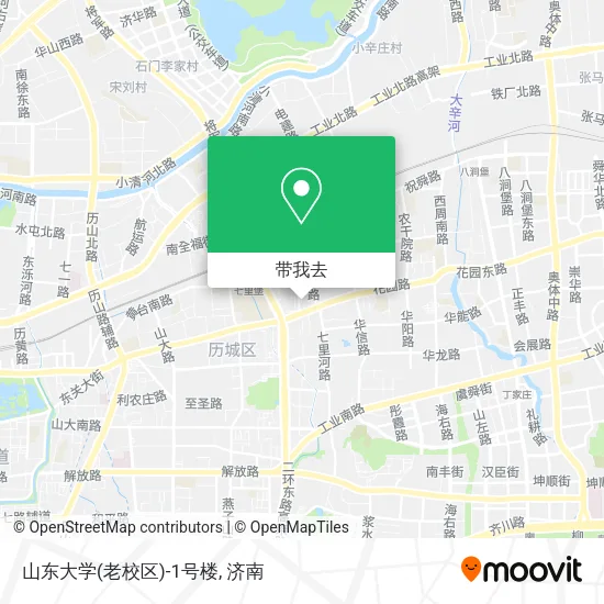 山东大学(老校区)-1号楼地图