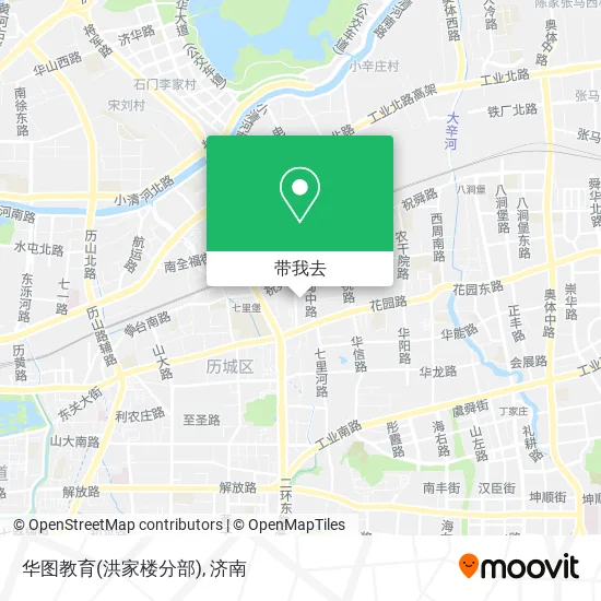 华图教育(洪家楼分部)地图