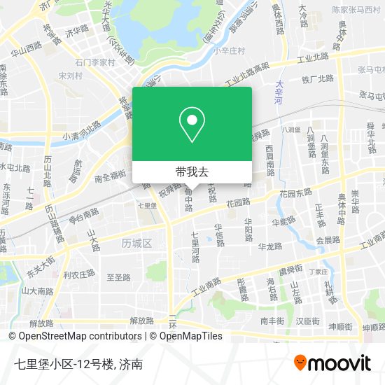 七里堡小区-12号楼地图
