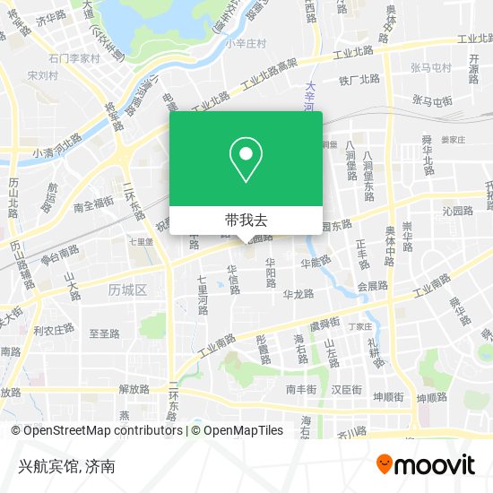 兴航宾馆地图
