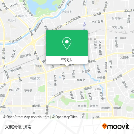 兴航宾馆地图